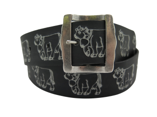 Ledergurt Trach Kuh 40mm (11804/120-40.1W)